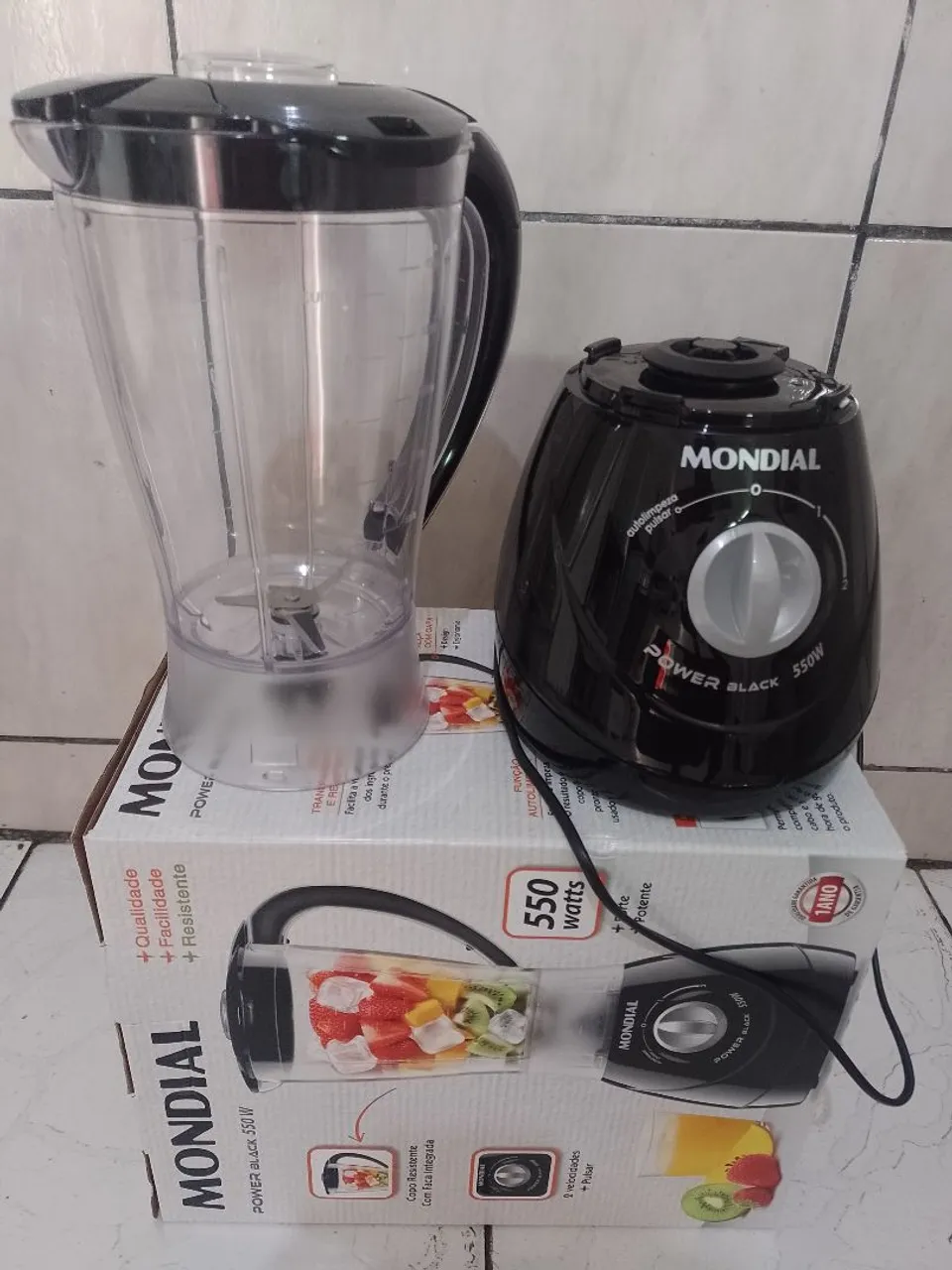 Liquidificador Mondial Power Black 550W