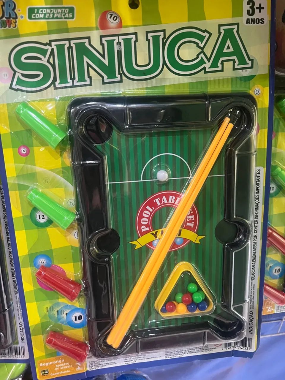 Sinuca Infantil - 23 peças