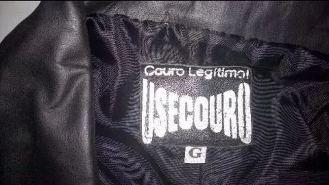 sobretudo em couro novo - Foto 3