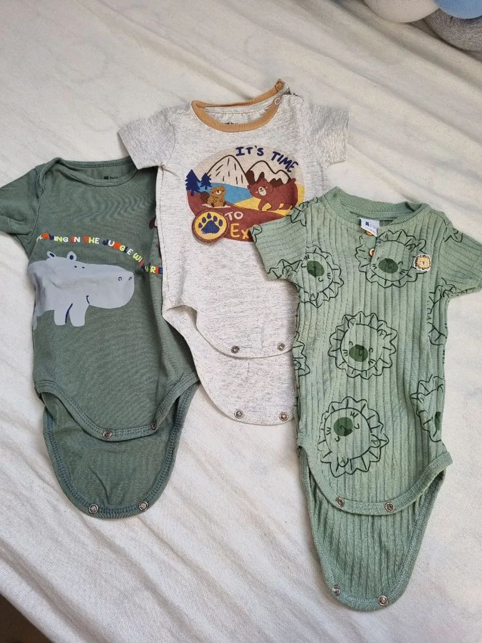 Lote de roupinhas para enxoval de bebê MENINO  - Foto 2