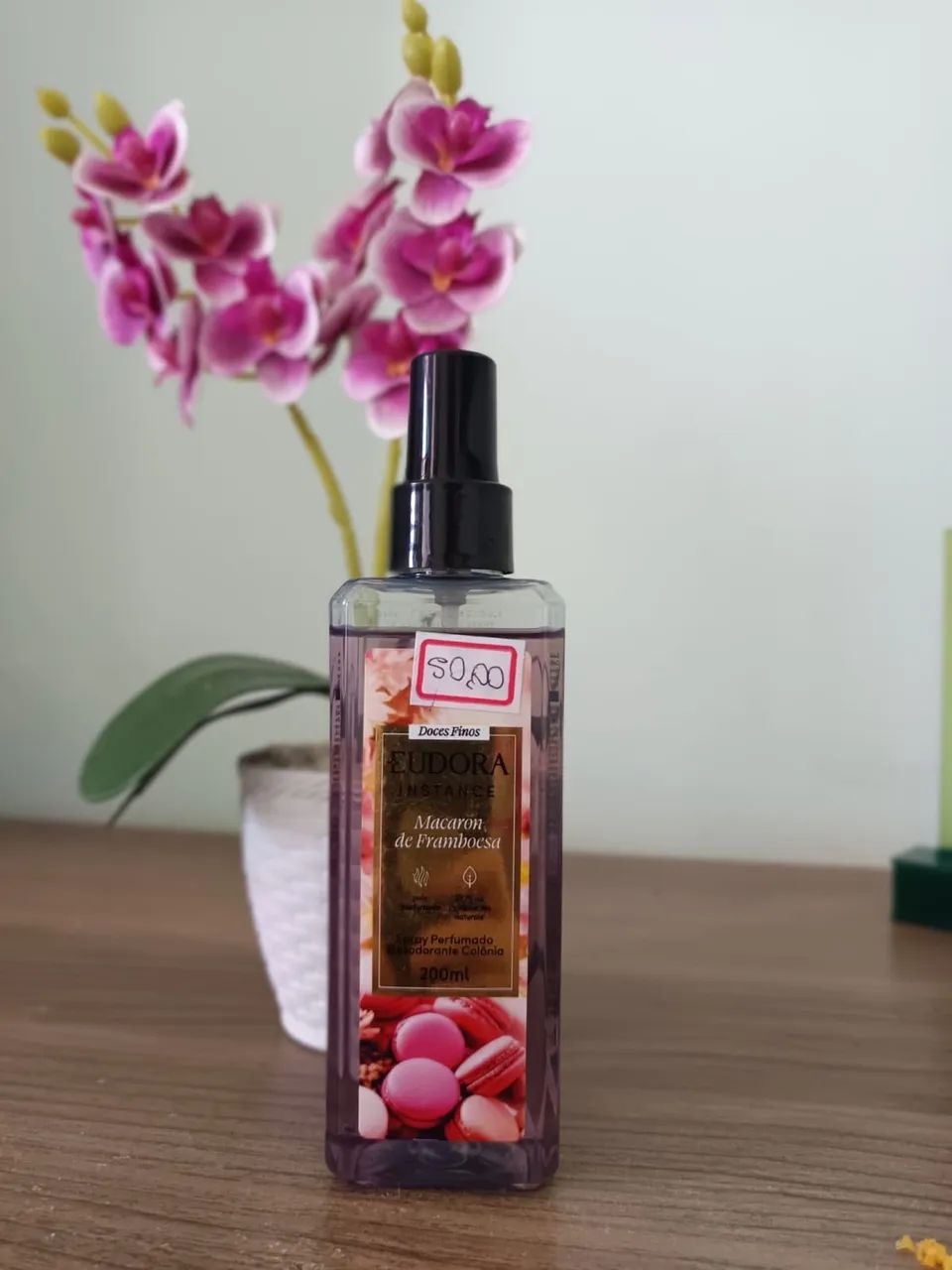 Body splash Eudora Instance Macaron de Framboesa - Foto 2
