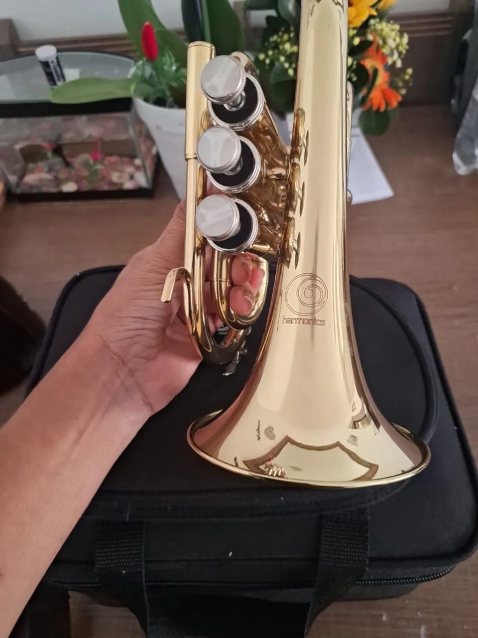 Trompete pocket harmonics hmt-500l - Foto 2