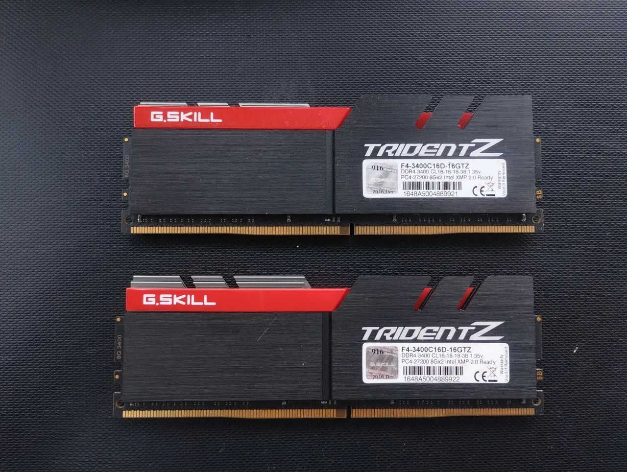 Memória DDR4 G.Skill Trident Z 16 GB (2x8GB) - Foto 2