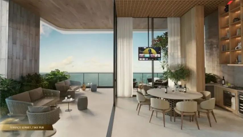 Apto 4/4 sendo 4 suítes no Condomínio Aura de 214 m², 4 vagas por 2.945.000,00, Natal/RN - Foto 17
