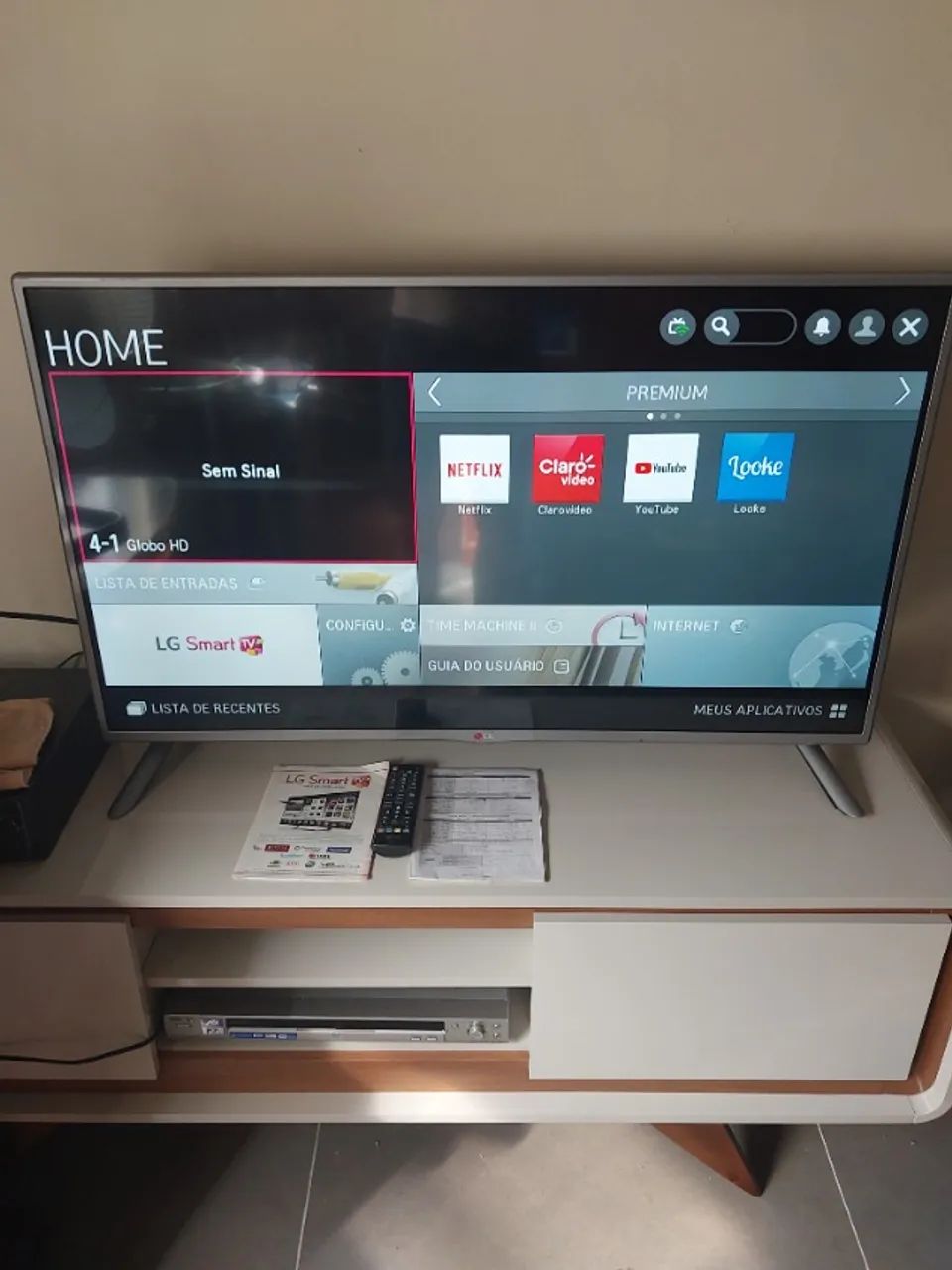 TV LG SMART LED TC42LB5800. FUNCIONANDO TUDO. 