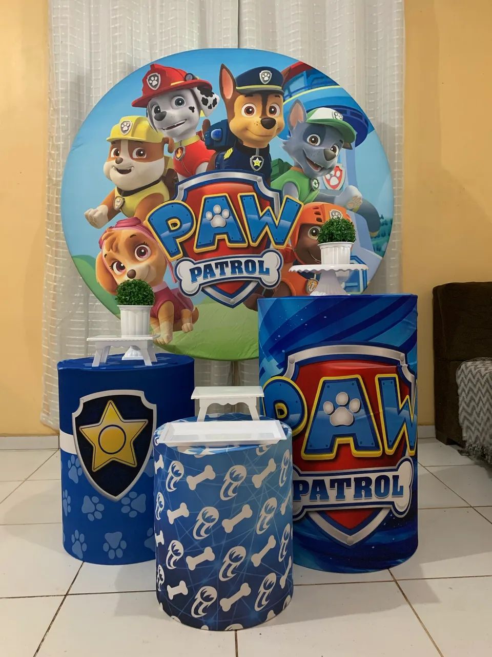 Aluguel kit pegue e monte patrulha canina - Almir Gabriel (Marituba - PA)