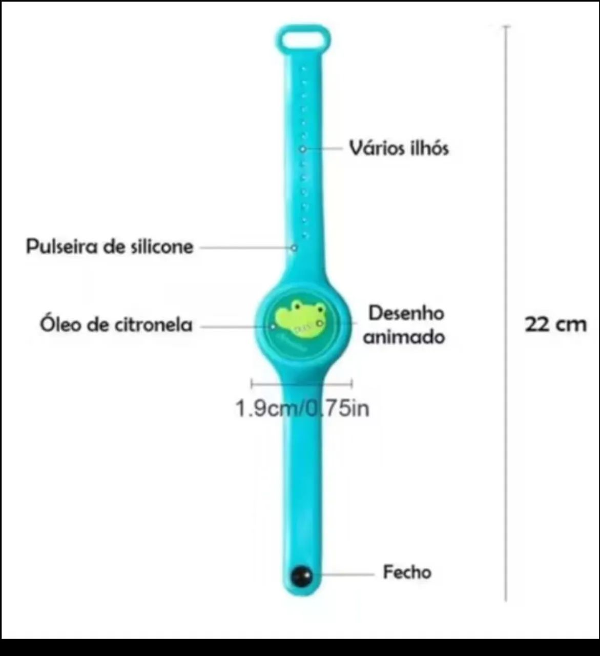 Pulseiras repelente de mosquitos - Foto 4