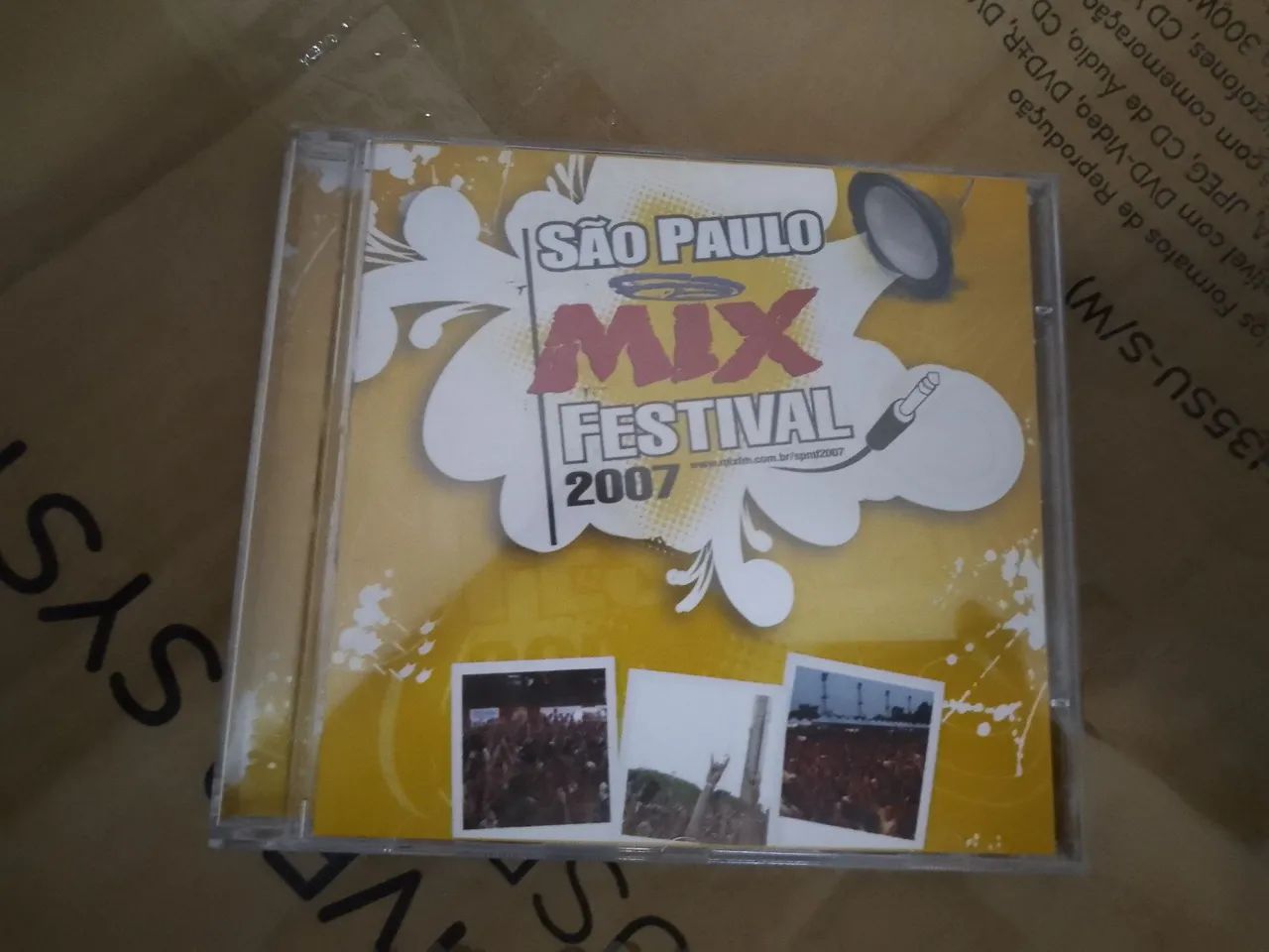 CD + DVD São Paulo Mix Festival 2007 - CDs, DVDs etc - Natal