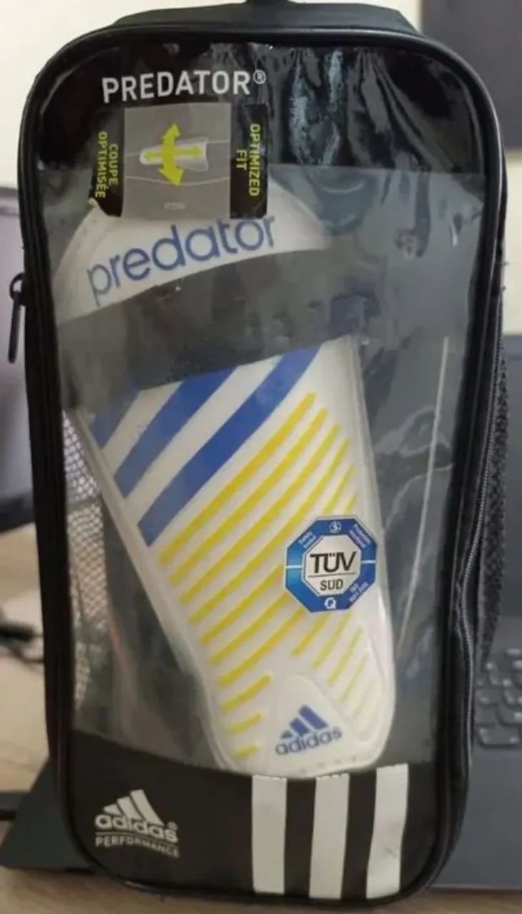 Canelheiras Adidas Predator - Foto 4