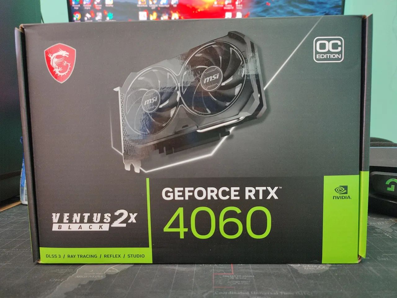 Placa de Vídeo MSI GeForce RTX 4060 Ventus 2X OC