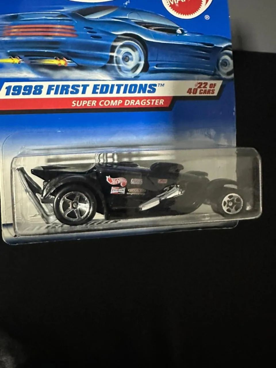Hot Wheels Mainline Super Comp Dragster Preto - Foto 2