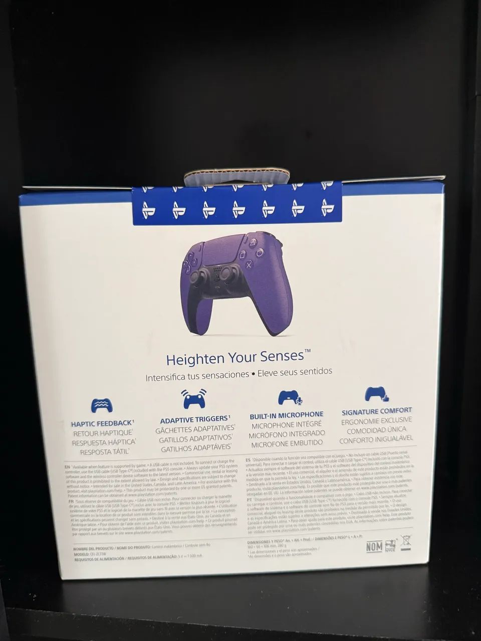 Comando Ps5 Roxo Controle PS5 Roxo Galático Novo Lacrado | Controle Playstation 5 ...