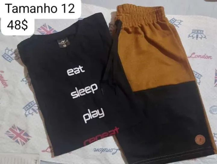 Conjunto Infantil Dinossauro - Tamanho 8 - Foto 5