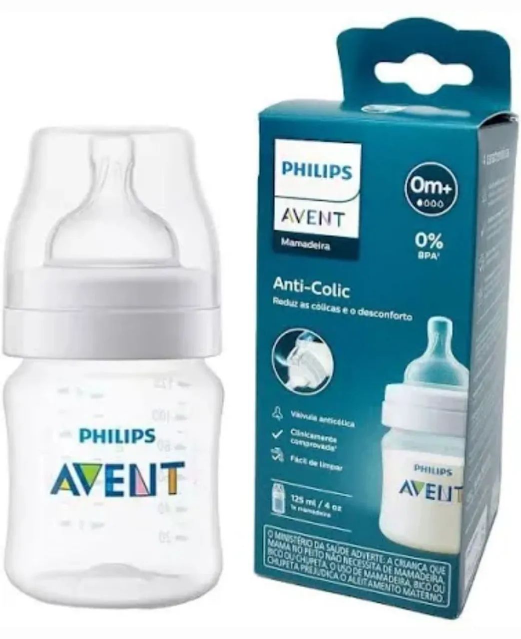 Mamadeira 125ml Avent Philips 0m+ - Foto 2