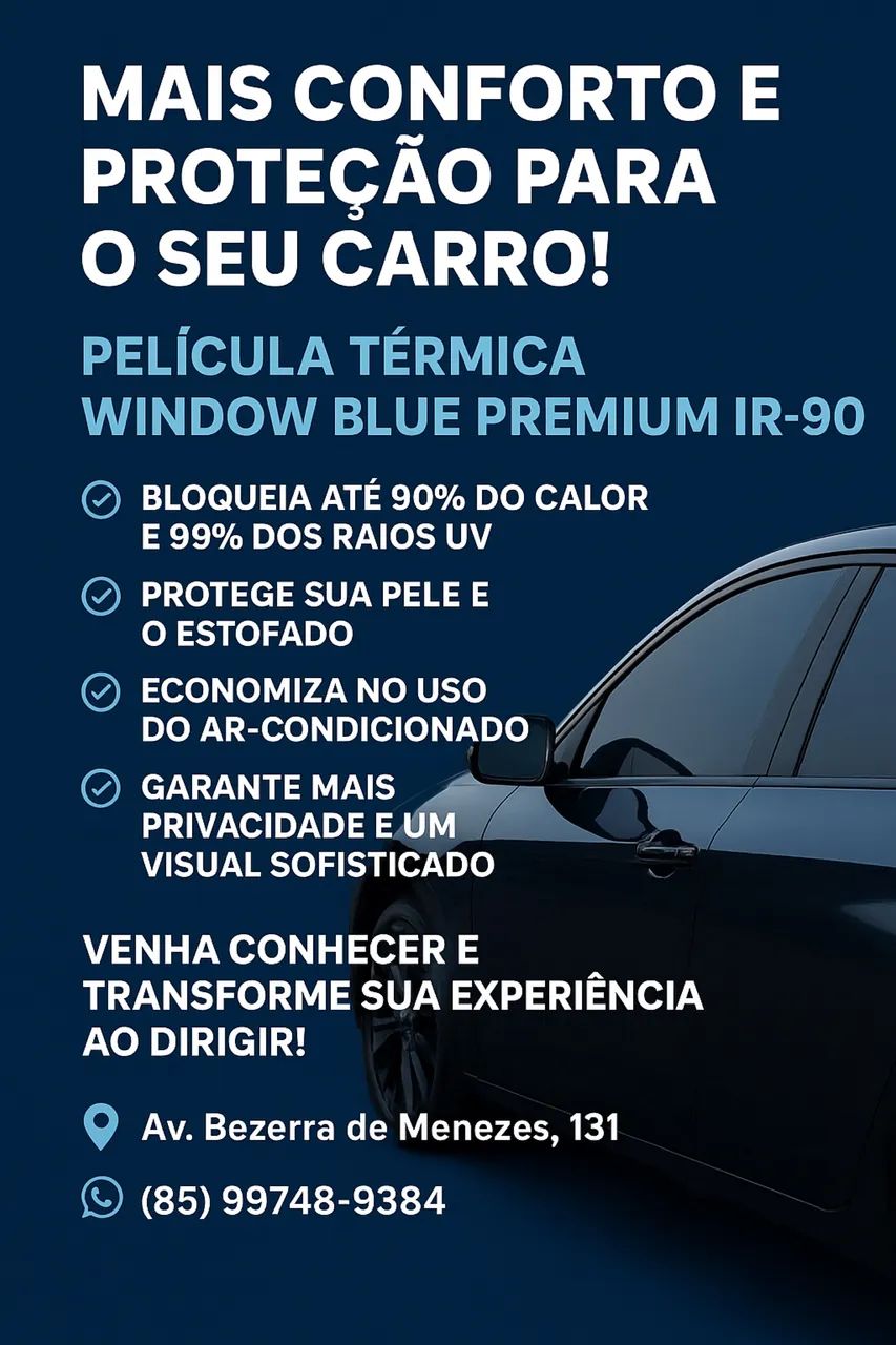 Película Térmica IR90 Window Blue Premium - Foto 3