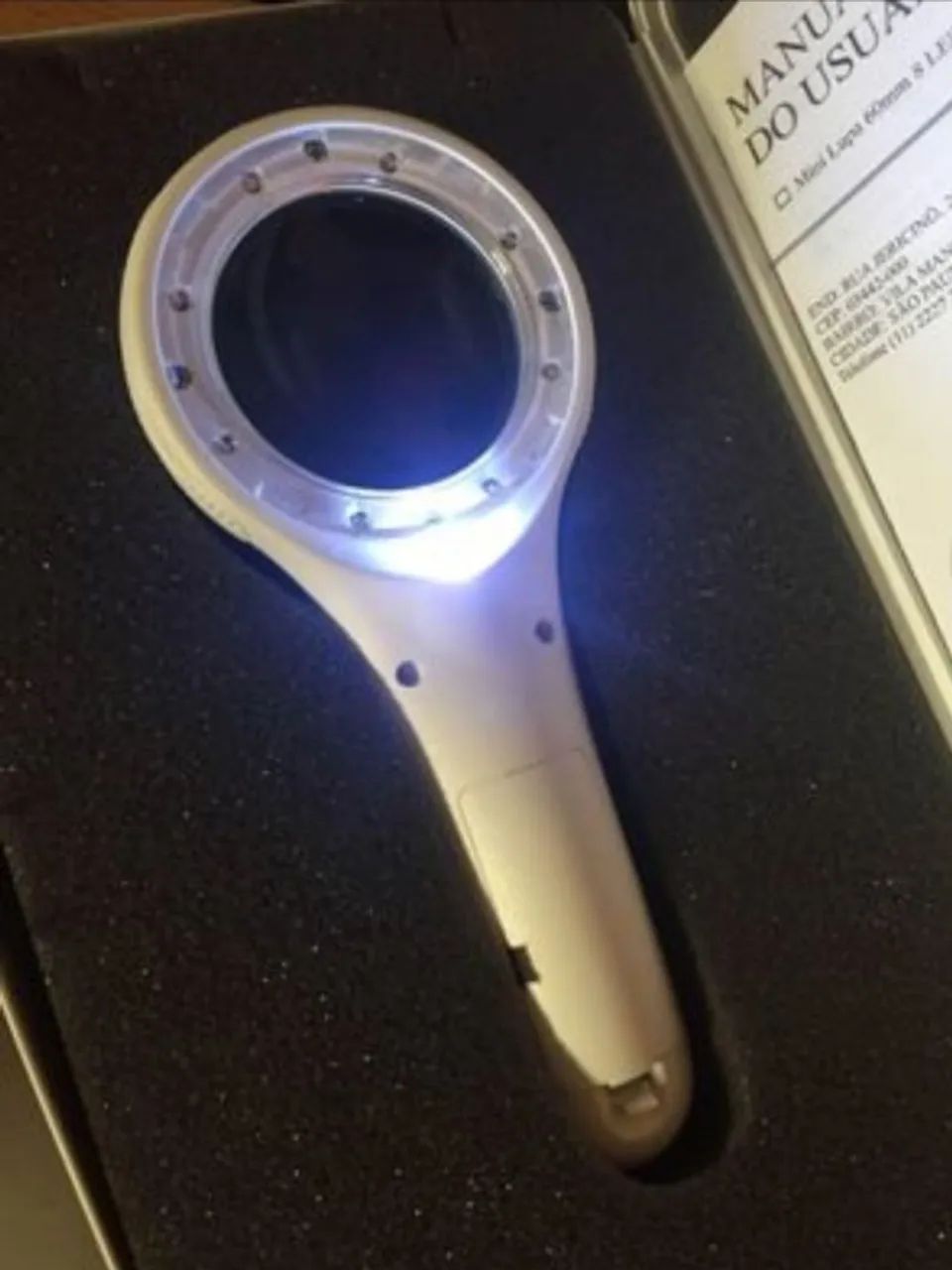 Luminária com LED para análise de pele - Foto 5