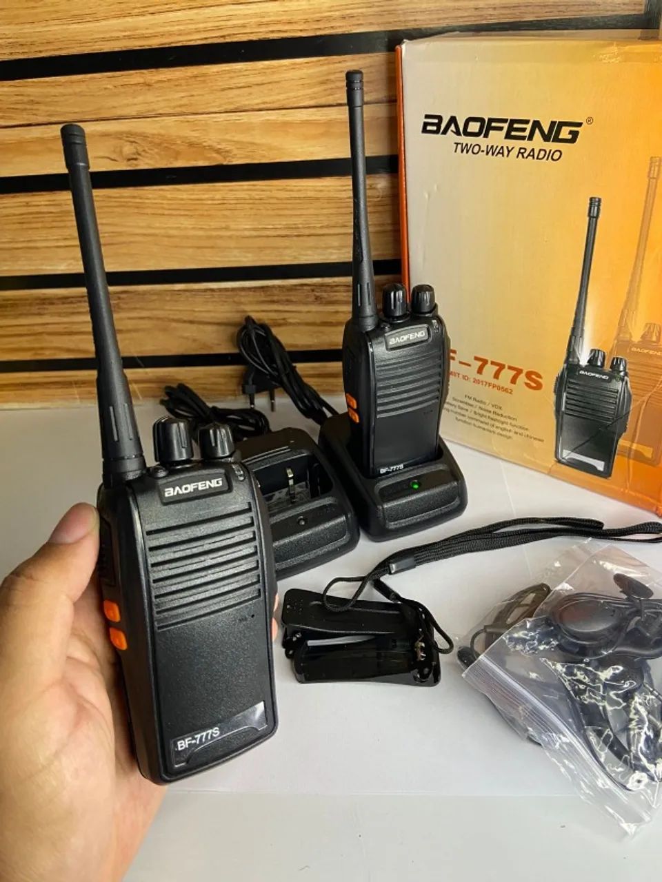 RADIO COMUNICADOR BAOFENG BF-777S COM FONE DE OUVIDO - Foto 3