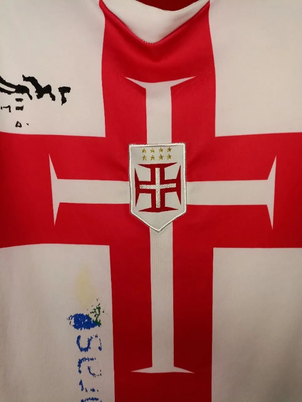 Camisa Vasco da Gama 2010 branca Penalty Cavalera - Tamanho M - Foto 2