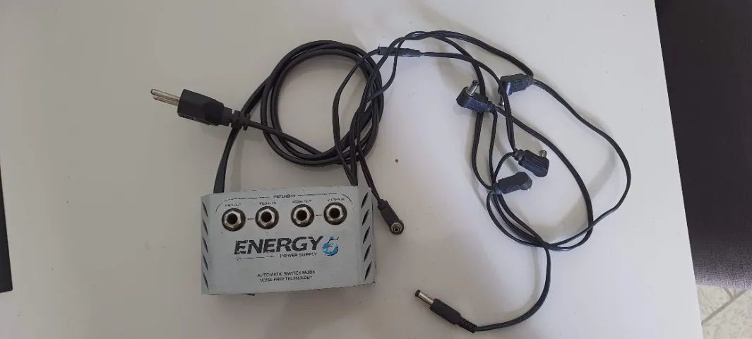 Fonte Pedal 6 Pedais Landscape Energy 6 1000ma (Não aceito trocas) - Foto 6