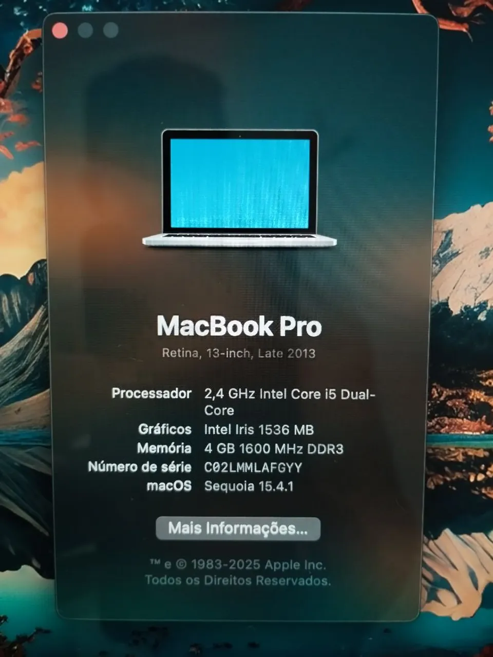 macbook pro i5 2013