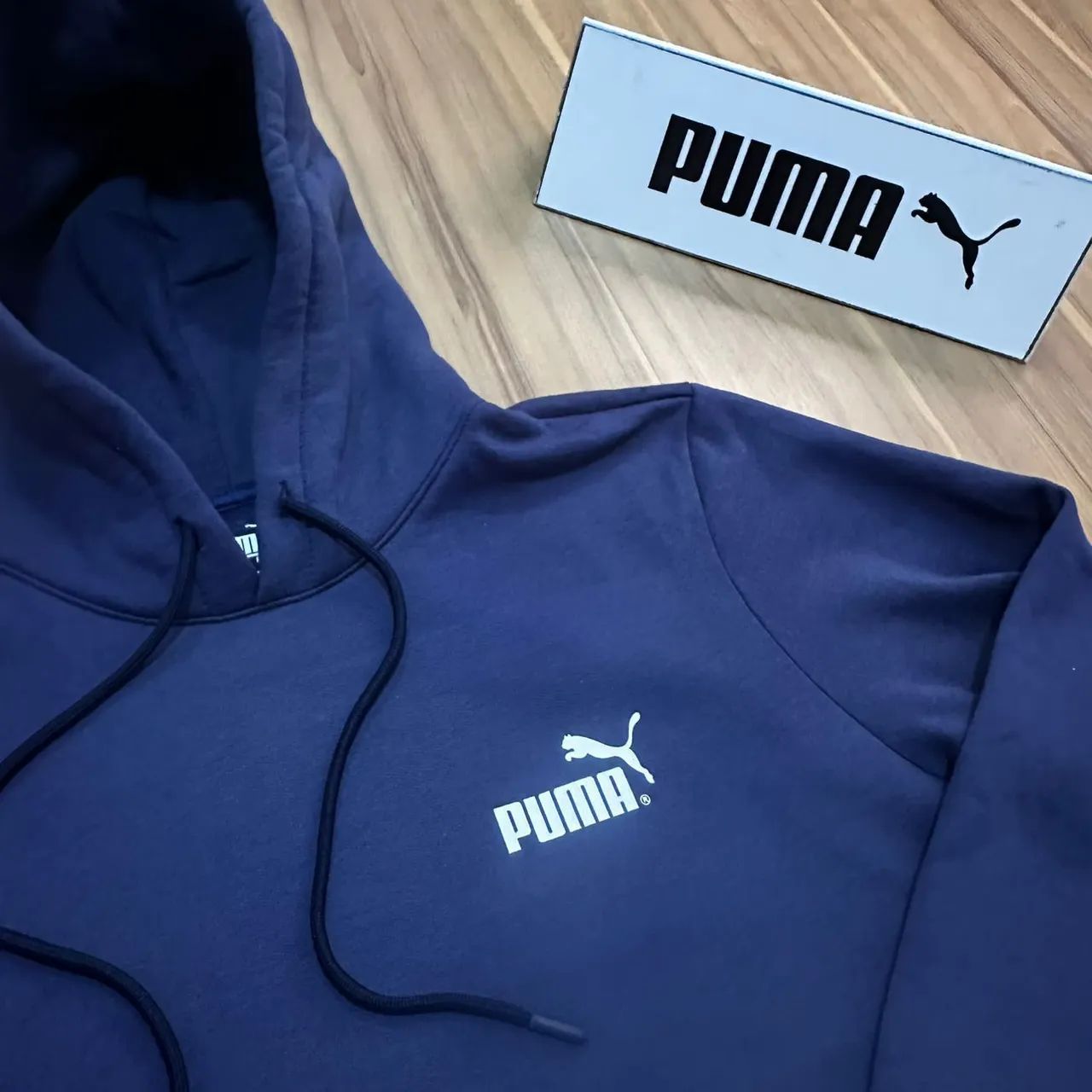Moletom Puma com capuz flanelado  - Foto 4