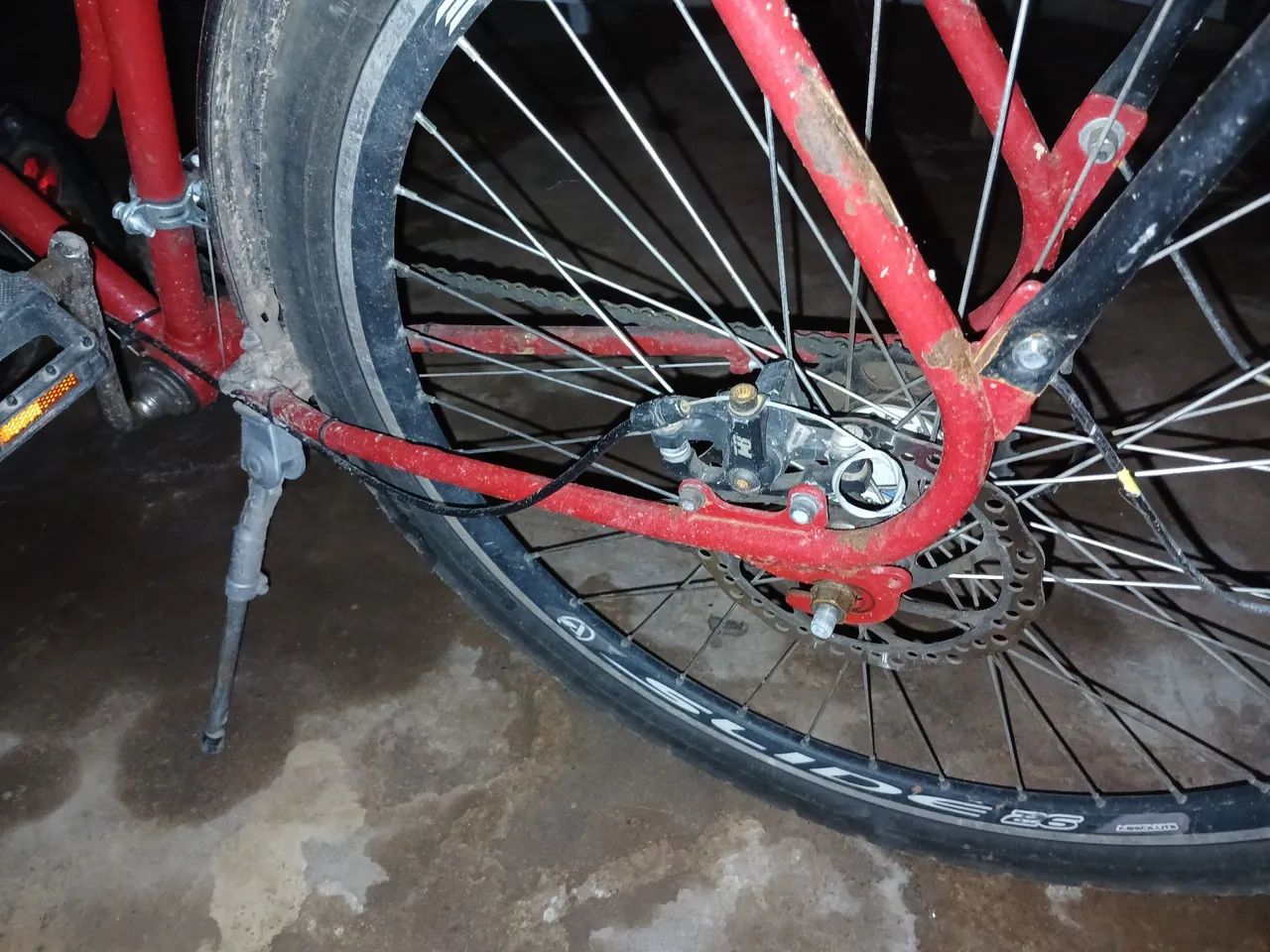 Bicicleta Mountain Bike Vermelha - Foto 3