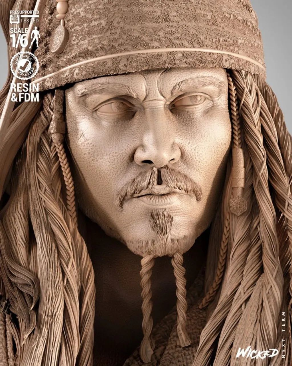 Jack Sparrow: Rei dos Mares (escala 1/6) - Foto 3