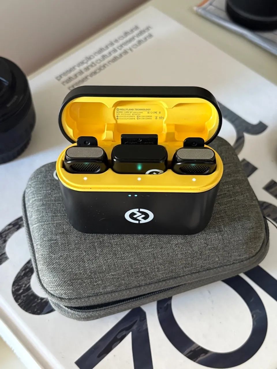 Microfone Duplo Hollyland Lark M1