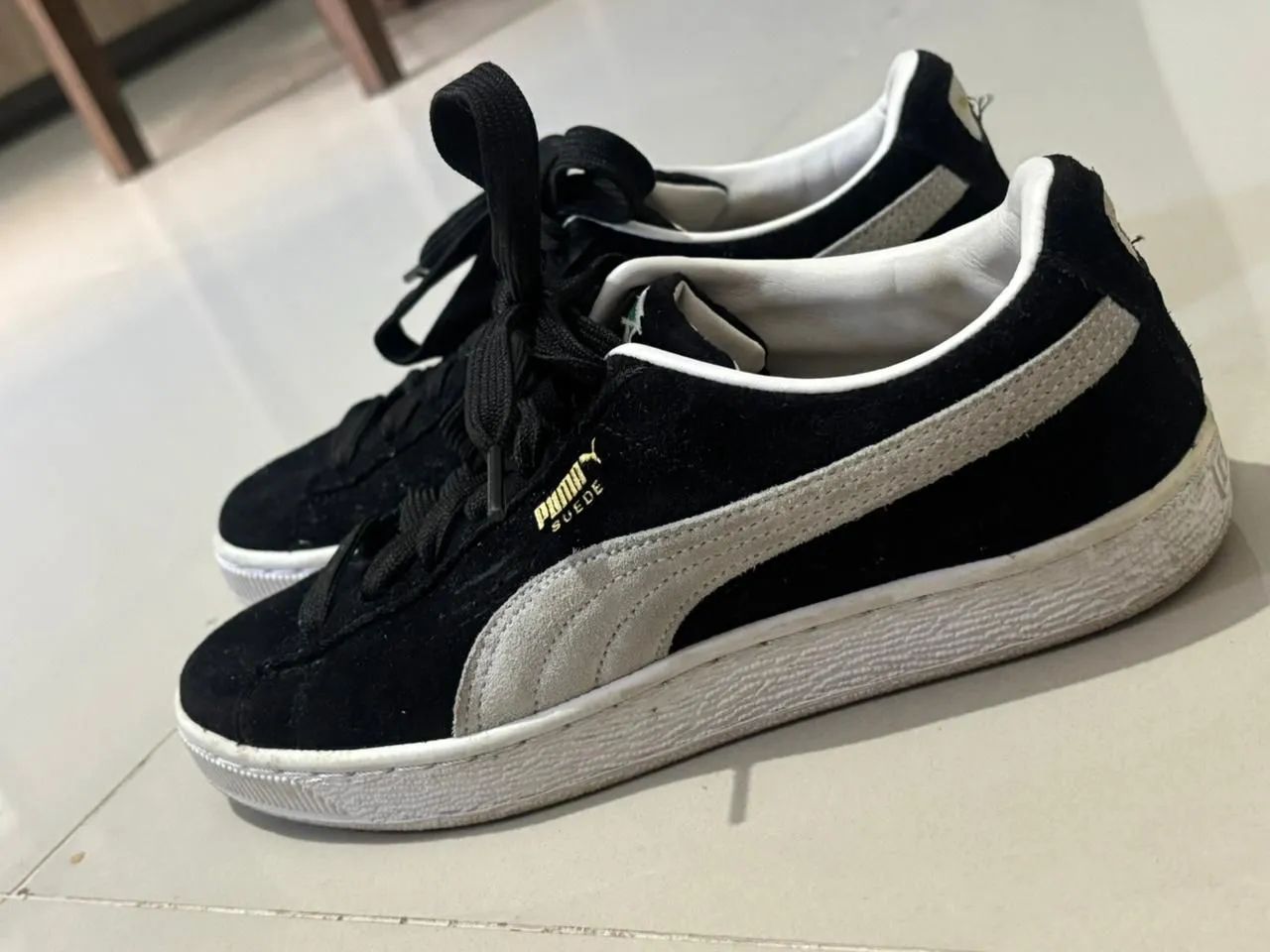 Merk Puma Puma Classic Shoes Olx Tênis Puma Suede Clássico Preto E Branco  Calçados Vila Bela
