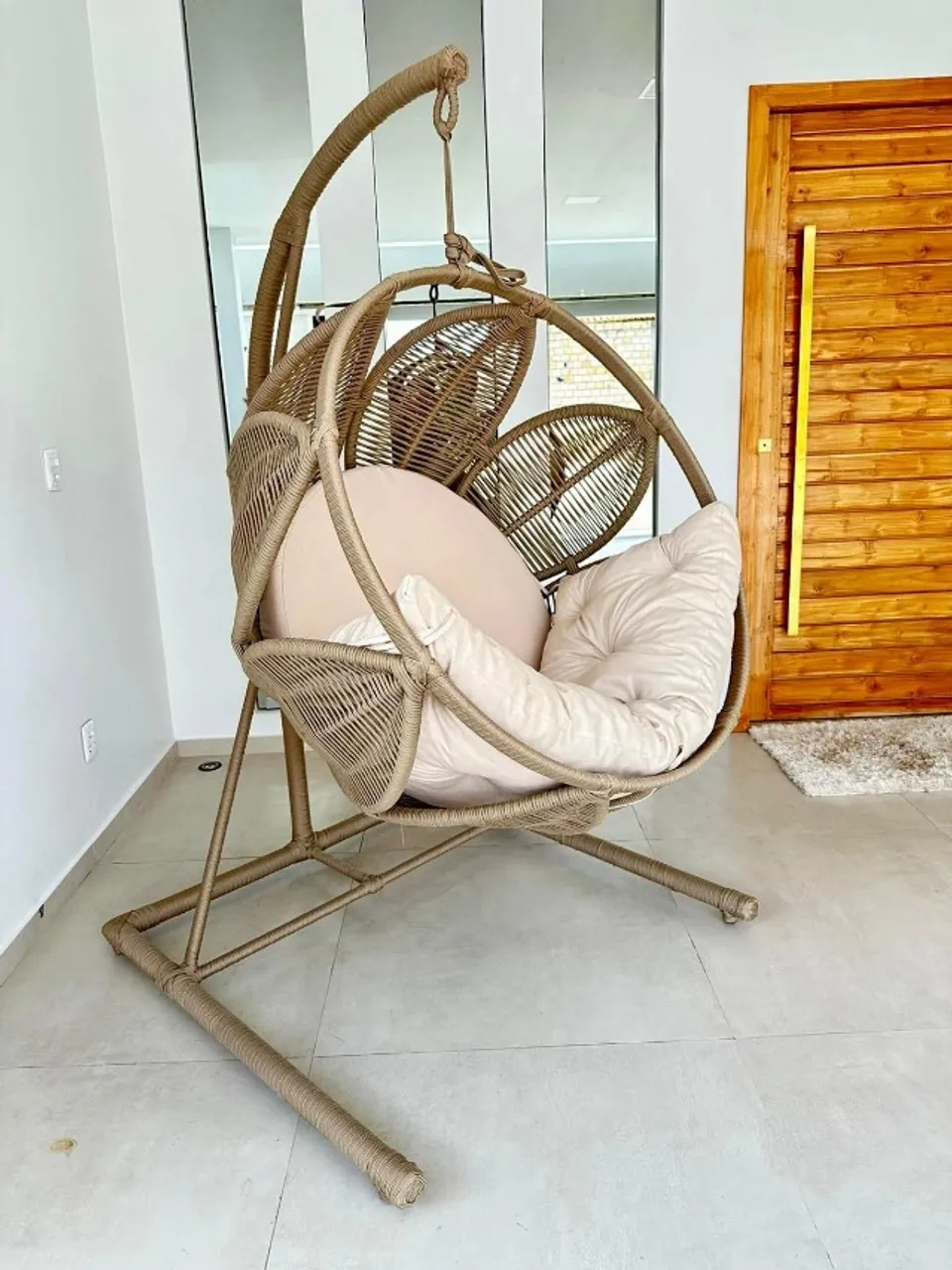 Concha em modelo folha e cordão náutico. Mega Oferta!
