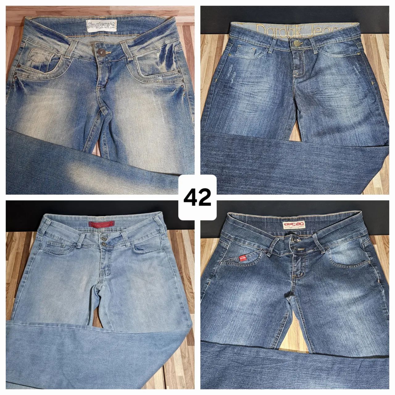  Jeans Stretch 42-44-46 Feminino  - Foto 2