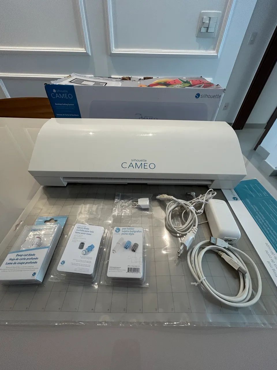 Silhouette Cameo 3 - Excelente Estado! Laminas Originais