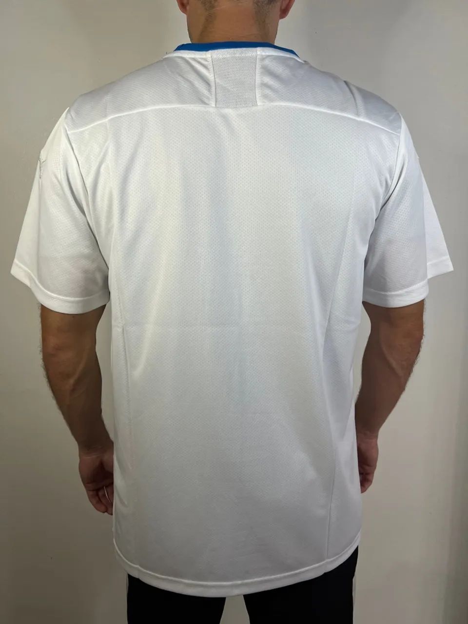 Camisa Oficial Olympique de Marseille - Puma - Azul e Branca - Foto 2