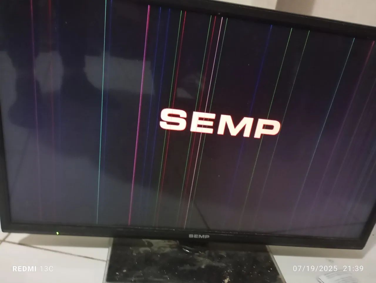 (Com defeito) TV Semp 32 LED DL3277I A - Foto 5