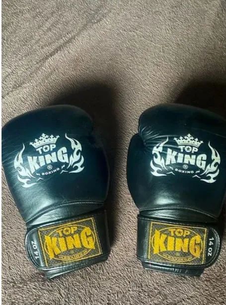 Luvas de Boxe / Muay Thai / kickboxing Top King 14oz - Foto 2