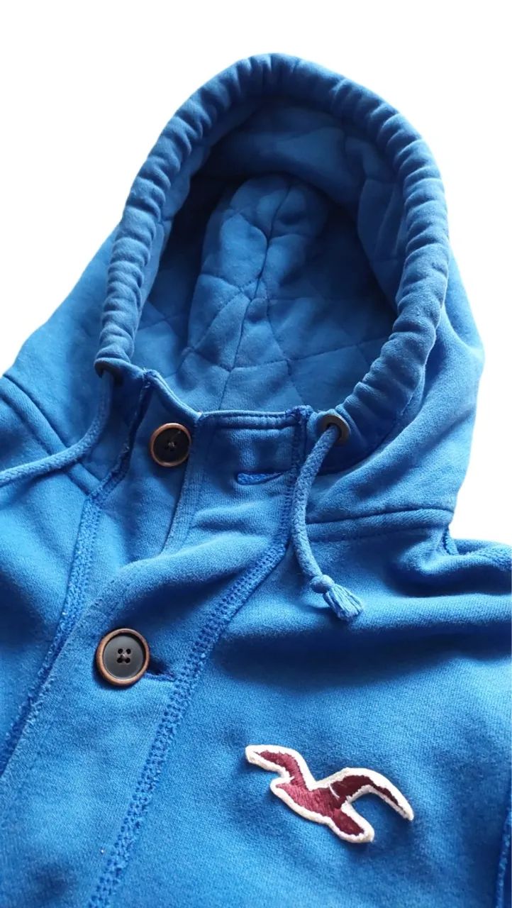 Moletom Casaco Hollister Masculino Original Jaqueta Hollister