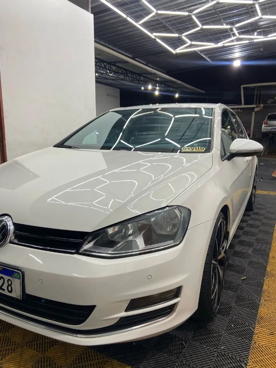 golf tsi 1.4 turbo higline o mais completo aro20 pneus zero vitrificado carro extra  - Foto 4