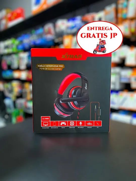 HEADSET GAMER XTRAD LC-848