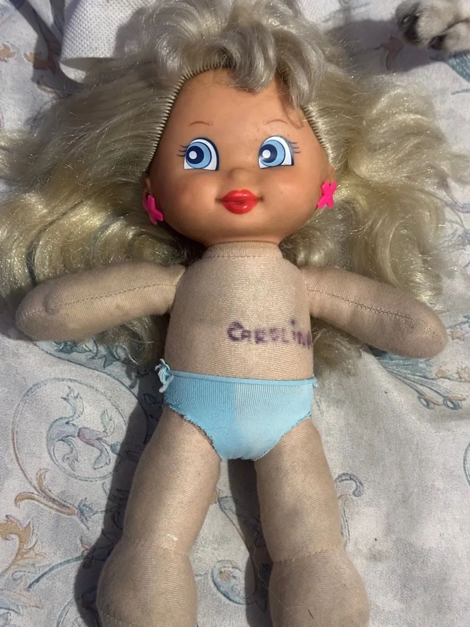 Boneca xuxinha anjo da guarda- xuxa 