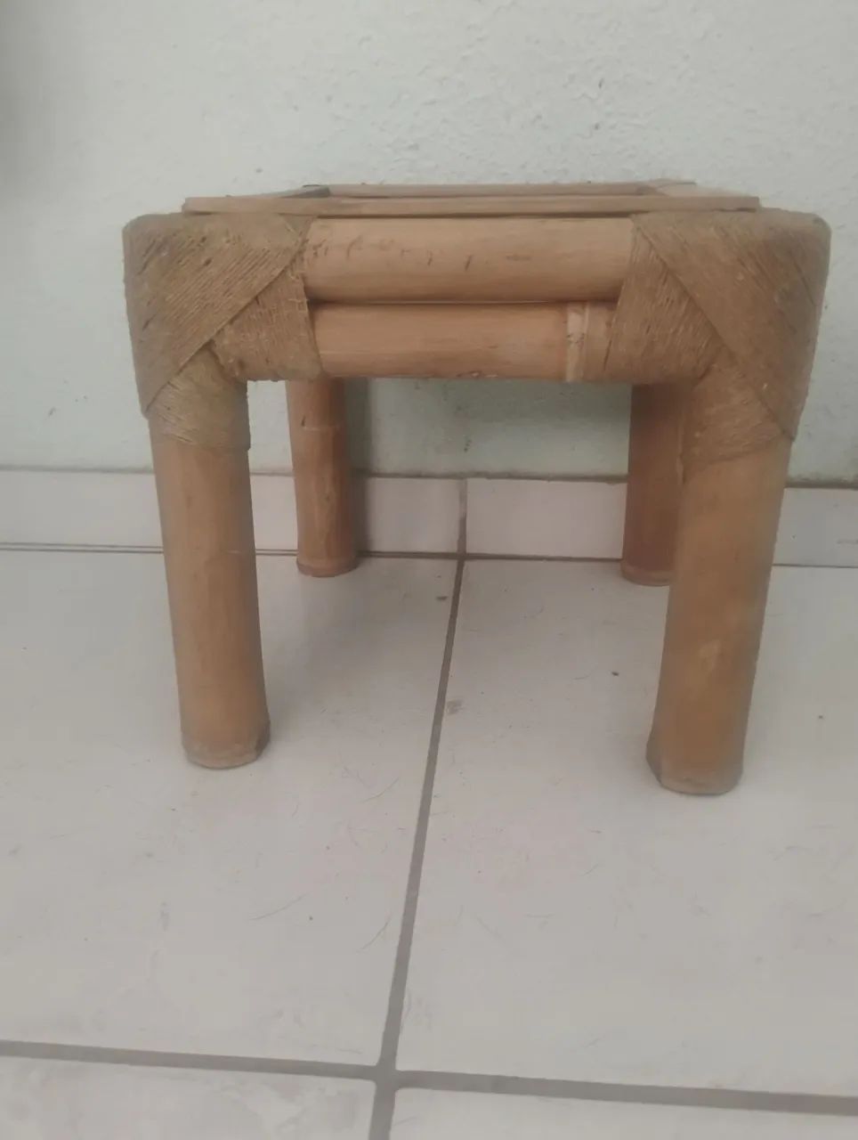Banqueta de bambu guadua 