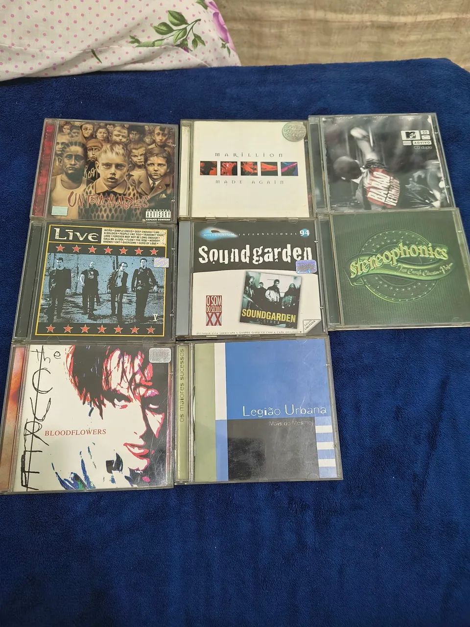 Lote de cds de Rock original.