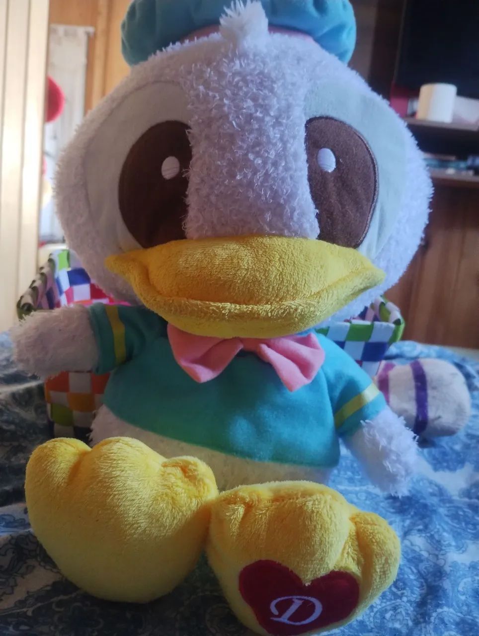 Pato Donald baby pelúcia 