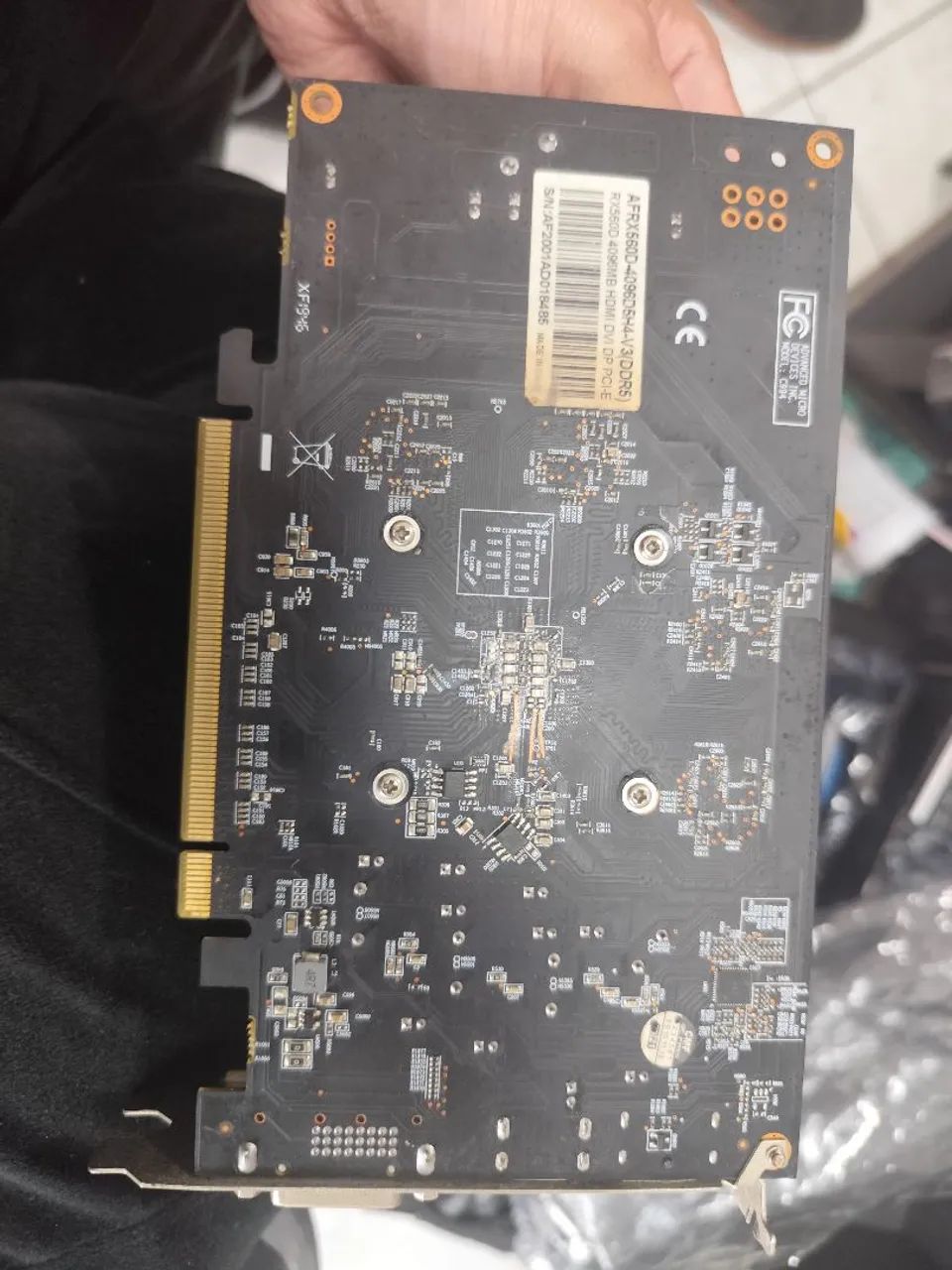 Placa de Vídeo RX560D AFOX 4Gb - Foto 2
