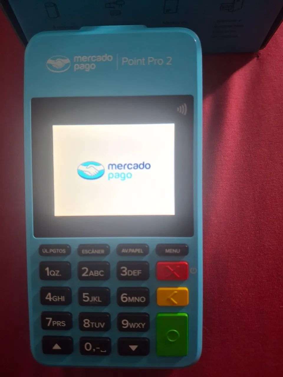 Máquina de cartão mercado pago 