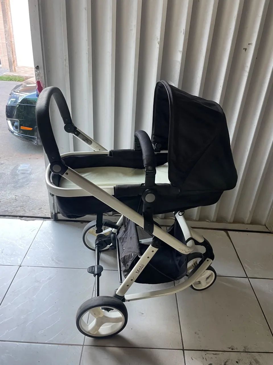 Carrinho Moisés e bebê conforto  - Foto 3