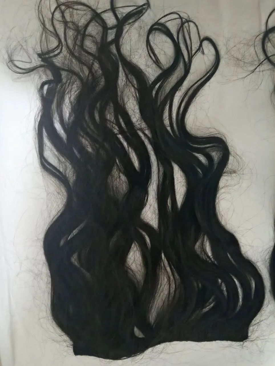 Cabelo humano 70cm  - Foto 2