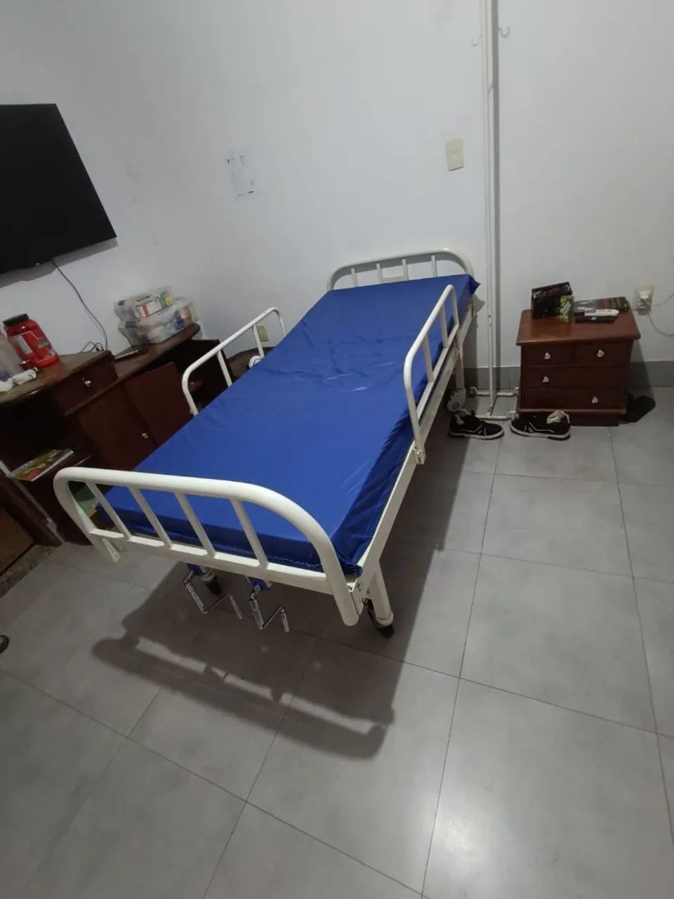 Cama Hospitalar com colchão  - Foto 5