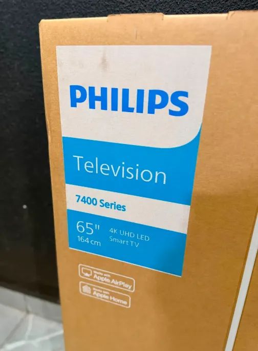 Smart TV 65? Philips 4K Nova Lacrada