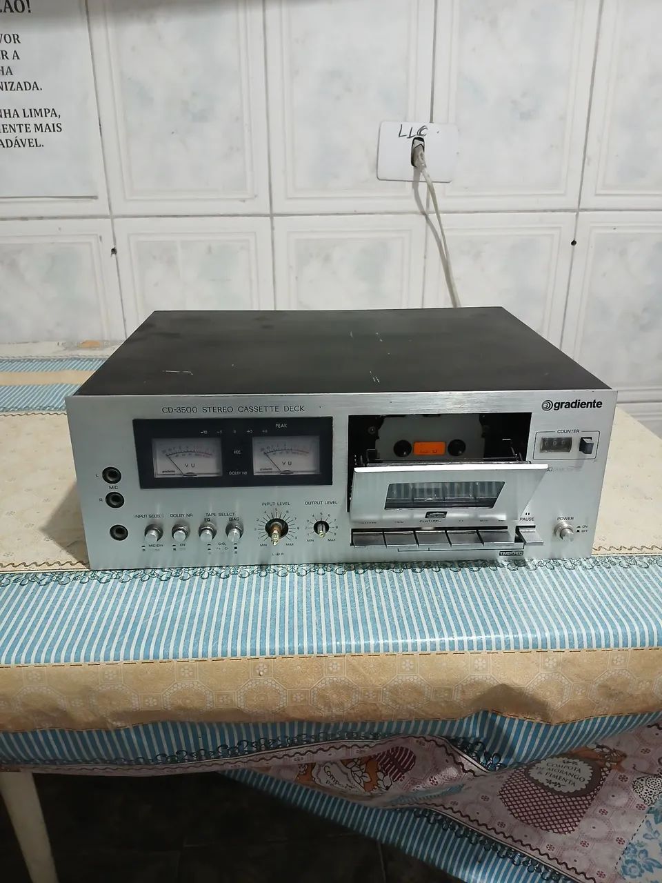 Tape deck Gradiente CD 3500 ( Vendo peças) leia a descrição  - Foto 2