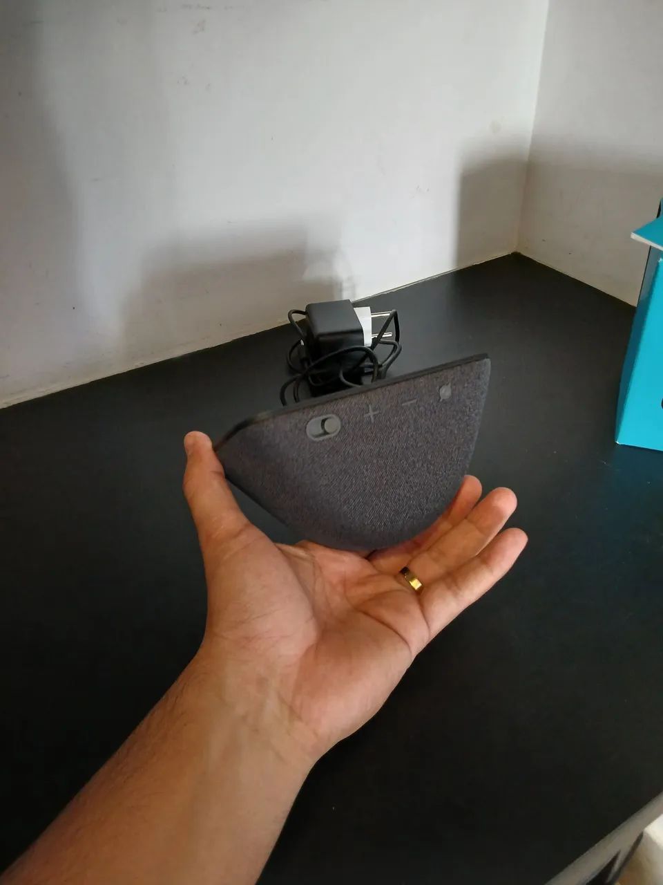 ALEXA ecoshow 5  nova na caixa - Foto 2